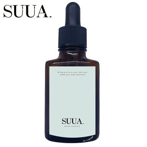 SUUA �X�[�A �z���C�g�G�b�Z���X 30mL �������P�A ���e�t �i�C�A�V���A�~�h�z�� �����ݑ΍� �ێ� ���邨�� ����^�r�^�~��C �Z���^�r�^�~��C ���C�N�m���A�b�v ������ ���� ��炬 �P�A ���{�� 