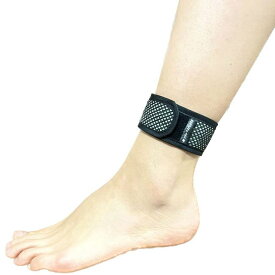 【ネコポス/ポスト投函】脚ツラン スポーツ 2本組 ブラック 軽量 ムレにくい 脚ツランベルト こむら返り対策 足首ベルト 締め付けない 足がつる 保温 ゴルフ ランス ウォーキング 日本製 正規品 送料無料