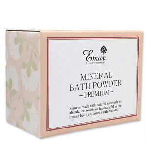 �G�~���[�� �~�l�����o�X�p�E�_�[ �v���~�A�� 1500g ���j���[�A���� Emur MINERAL BATH POWDER ���΂̃~�l�������������Ղ� ��60�� ���{�� ��������