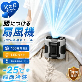 【クーポンで最安4380円】「楽天1位」 腰掛け扇風機 冷却プレート付き 腰掛けファン 扇風機 腰かけ 首掛けファン ポータブルファン 100段階風量 強力風量 ベルト ポータブル扇風機 6000mAh 卓上 小型 usb充電 LED表示 静音 耐衝撃 熱中症対策 釣り 登山 屋外作業 父の日