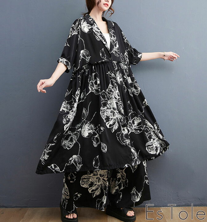 SALE/37%OFF】 シャツワンピース モノトーン 絞り調 半袖 ゆったり モード系 黒 白 シャツワンピース モノトーン 絞り調 半袖 ゆったり モード系 黒 白