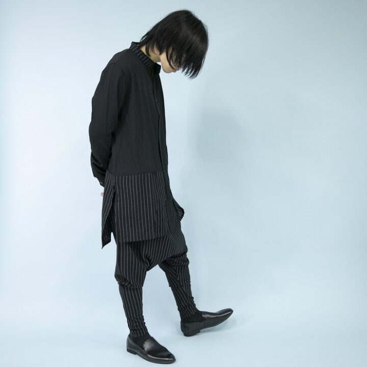 楽天市場】【Le sucood】ストライプ柄 ボリューム サルエルパンツ 