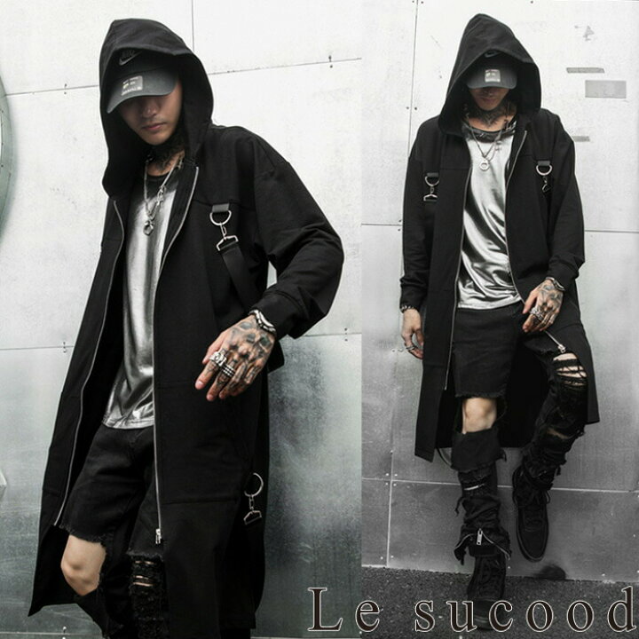 楽天市場】【Le sucood】アサシンクリードロングパーカー スウェット 