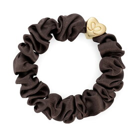 【by Eloise 公式】Scrunchie シリーズ ｜ シルク シュシュ シルク100％ ヘアゴム ヘアアクセサリー ブレスレット ハート オフィス 仕事 普段使い 大人 おしゃれ かわいい 高級 ゴージャス ポニーテール お団子 バイエロイーズ