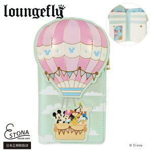 yLoungeflyz DISNEY MICKEY & FRIENDS HOT AIR BALLOON WALLET  EWtC EHbg fBYj[ ~bL[tY ~bL[}EXƒԂ C