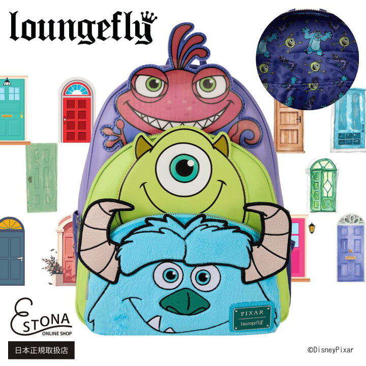 楽天市場】【Loungefly公式】PIXAR MONSTERS INC. MIKE SULLEY AND 