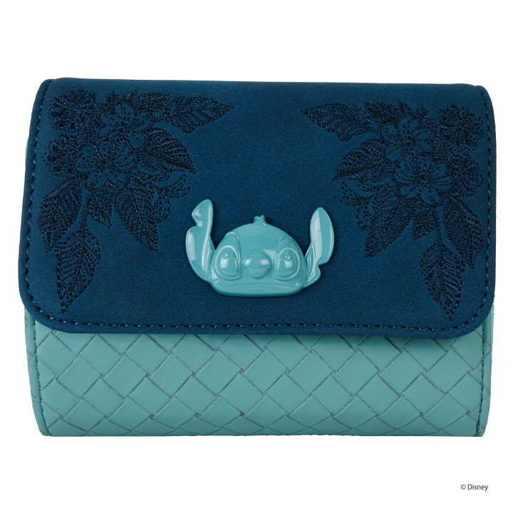 楽天市場】【Loungefly公式】 DISNEY STITCH EMBROIDERED WALLET 