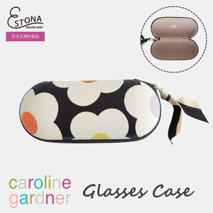ycaroline gardner zMulti Flower Charcoal Zip Glasses Case  LCK[hi[ OXP[X Kl KlP[X v U[ t[ ԕ  CMX Mtg