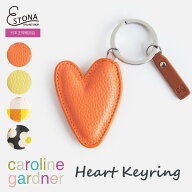 【caroline gardner 公式】Heart Keyring │ キャロラインガードナー キーリング バッグチャーム キーホ…