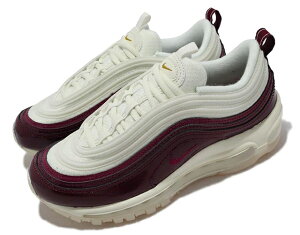 NIKE WMNS AIR MAX 97 iCL EBY GA }bNX 97 WHITE RED 22-03-T#80 -J