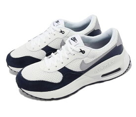 NIKE AIR MAX SYSTM GS ナイキ キッズ、レディースシューズWHITE GREY 23-02-S #70