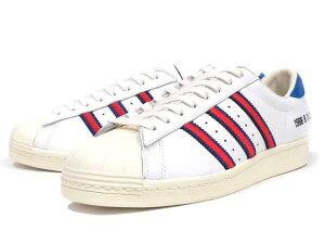 ADIDAS SUPERSTAR 80'V D-MOP【D-Mop】【ディーモップ】アディダス スーパースター80'v 白赤青