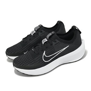 NIKE WMNS INTERACT RUNiCL fB[XjOV[YBLACK WHITE 24-03-S#70