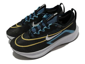 NIKE ZOOM FLY 4 FLYKNIT ナイキ メンズランニングシューズ FLYKNIT BLACK WHITE YELLOW BLUE 22-05-K#70