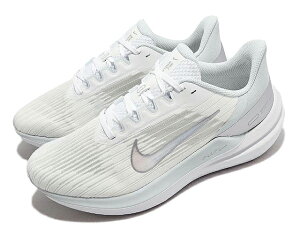 NIKE WMNS AIR WINFLO 9iCL fB[XjOV[YWHITE METALLIC SILVER 22-06-S#70