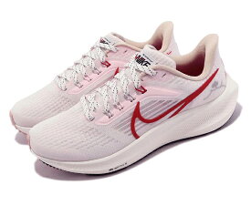 NIKE WMNS AIR ZOOM PEGASUS 39ナイキ レディースランニングシューズIVORY RED 23-01-S#70