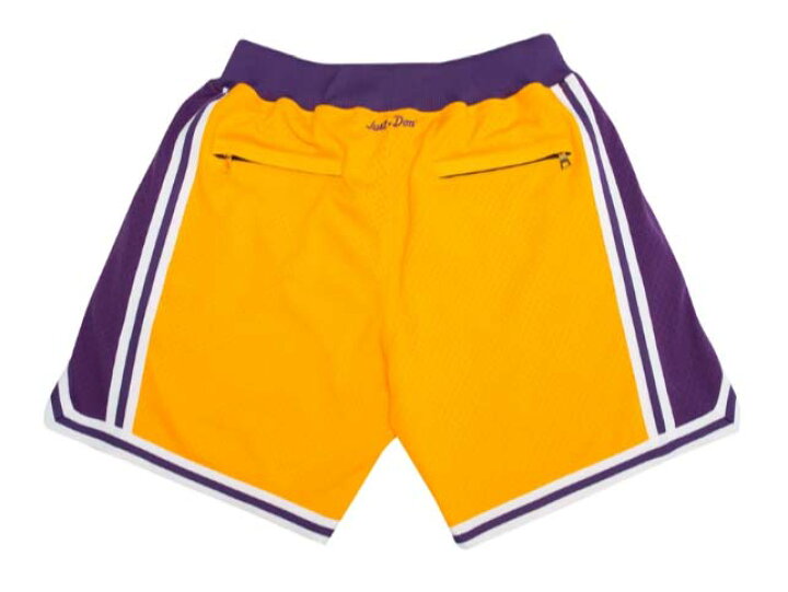 楽天市場】JUST DON MITCHELL&NESS NBA LAKERS SHORTジャストドン 