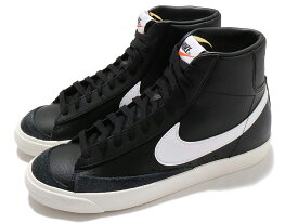 NIKE BLAZER MID 77 VNTGナイキ ブレザ ミッド 77 VNTG メンズ カジュアル シューズBLACK/WHITE-SAIL 20-10-0041#70