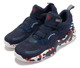 ADIDAS D.O.N. ISSUE 3 GCA アディダス メンズランニングシューズNAVY / WHITE / VIVID RED 21-11-T#70