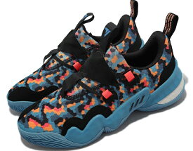 ADIDAS TRAE YOUNG 1 アディダス トレイ ヤング 1黒青 BLACK BLUE 22-05-S#70