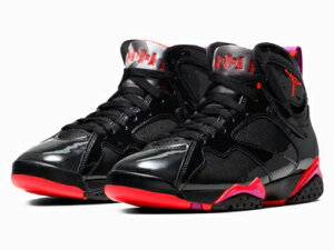 NIKE WMNS AIR JORDAN 7 RETROiCL EBY GA W[_ 7 gBlack/Bright Crimson-Anthracite-Smoke Grey