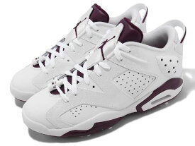 NIKE JORDAN 6 LOW GOLFナイキ ジョーダン 6 ロー ゴルフ 白ボルドー White/Bordeaux