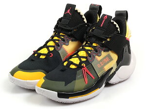 NIKE JORDAN WHY NOT ZER0.2 PF�i�C�L �W���[�_�� ���C�m�b�g �[�� .2 PF ���� Black/Flash Crimson/Gold