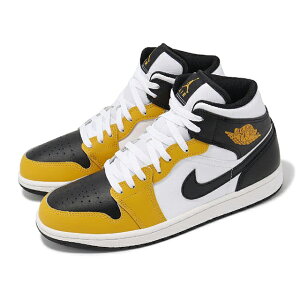 NIKE AIR JORDAN 1 MID iCL GA W[_ 1 ~bh YELLOW 24-02-S#100