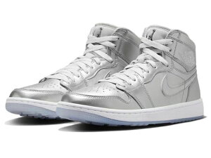 NIKE AIR JORDAN 1 HIGH GOLF NRGyGIFT GIVINGzyMtgMrOziCL GA W[_ 1 nC St ┒ METALLIC SILVER