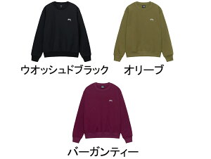 Xe[V[ STUSSY Y gbvX g[i[ySTOCK LOGO CREWzyXgbN S N[z