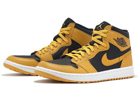 ナイキ NIKE AIR JORDAN 1 HIGH GOLF【Pollen 】エア ジョーダン 1 ハイ ゴルフ 黄黒 Pollen / Black / White