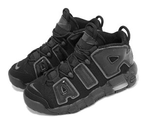 NIKE AIR MORE UPTEMPO GS iCL GA A Abve| GS BLACK 23-11-S#100