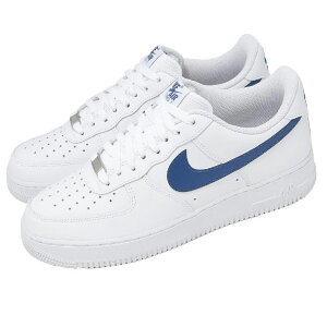 NIKE AIR FORCE 1 07�i�C�L �G�A�t�H�[�X 1 '07���� White/Court Blue 26-04-S#70