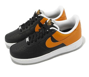 NIKE AIR FORCE 1 07 iCL GA tH[X 1 07 BLACK YELLOW 23-02-S#70