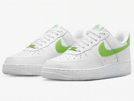 NIKE WMNS AIR FORCE 1 07 ナイキ ウィメンズ エア フォース 1 07白緑 White Action Green 23-04