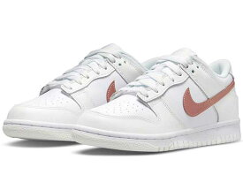 NIKE DUNK LOW (GS)ナイキ ダンク LOW GS 白ピンク White/Pink -J