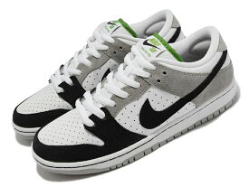 NIKE SB DUNK LOW PRO CHLOROPHYLL ナイキ SB ダンク ロー プロ クロロフィル白黒灰緑 WHITE/GREY/GREEN 22-02-T#100