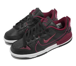 NIKE WMNS DUNK LOW DISRUPT 2iCL fB[XJWAV[YBLACK RED 23-02-S#80