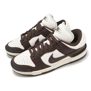 NIKE WMNS DUNK LOW TWIST iCL fB[XJWAV[Y BROWN 24-05-S#100