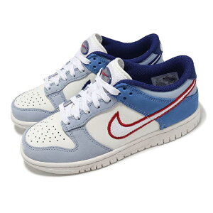 NIKE DUNK LOW GSiCL LbYAfB[XV[Y BLUE RED 24-05-S #100
