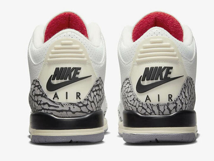楽天市場】NIKE AIR JORDAN 3 RETRO GS 【WHITE CEMENT REIMAGINED  