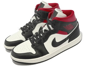 NIKE WMNS AIR JORDAN 1 MID ナイキ レディースカジュアルシューズRED 23-03-S#70