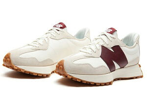 NEW BALANCE WS327KA Bj[oX fB[X jOV[YIVORY WHITE BURGUNDY. 22-01-A#100