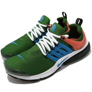NIKE AIR PRESTOiCL GA vXg GREEN/PHOTO BLUE-TM ORANGE-WHITE -J