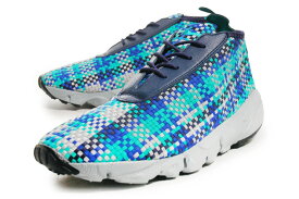 NIKE AIR FOOTSCAPE DESERT CHUKKA NVY/SAX/BLU/GRYナイキ エアフットスケープ デザートチャッカ 紺青水色