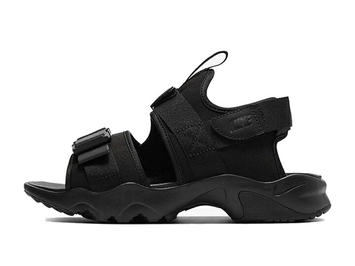 ナイキ ウィメンズ キャニオン サンダル レディース Nike W Canyon Sandal Cv5515 002 シューズ 靴 オール ブラック 黒 本物保証