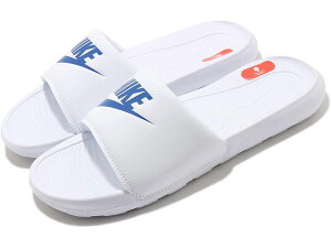 NIKE VICTORI ONE SLIDE�i�C�L �r�N�g���[ ���� �X���C�h �����Y �T���_�� �V���[�YWHITE/GAME ROYAL-WHITE