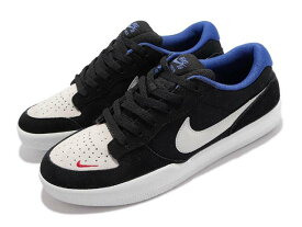 NIKE SB FORCE 58 ナイキ メンズカジュアルシューズ黒白青 BLACK/PHOTON DUST/SPORT ROYAL 21-10-T#70 -J