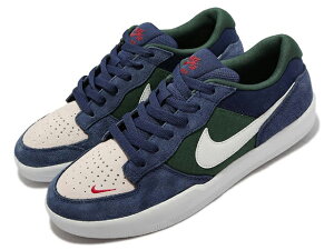 NIKE SB FORCE 58 iCL SB tH[X 58 YJWAV[YΔ NAVY GREEN WHITE 22-01-T#70