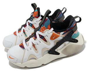 NIKE WMNS AIR HUARACHE CRAFT iCL EBY GA n`WHITE ORANGE 23-01-S#70
